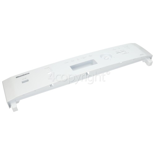 Blomberg Control Panel Fascia - White