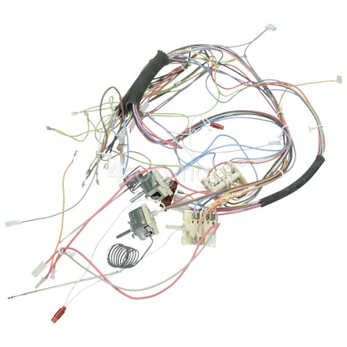 Delonghi DFS090DO Wiring Harness & Thermostat NT252 FPL 066072 20-275 & 12 Tag Switch 6CH318R0121/10 Switch 5CH158R4920