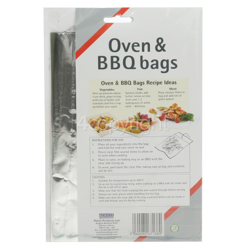 Toastbag Oven & BBQ Bags (Pack Of 10) (cookshop)