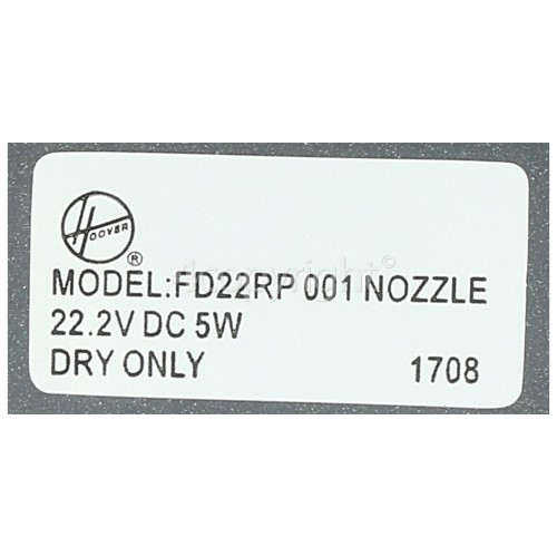 Hoover FD22G 001 J63 Mini Turbo Nozzle