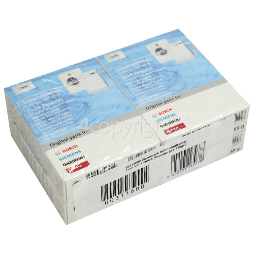 bosch dishwasher descaler