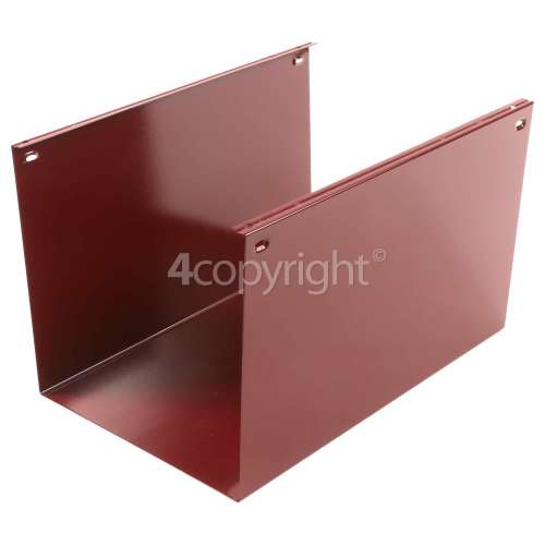Rangemaster 9285 110 CRANBERRY/CHROME Upper Chimney Craneberry