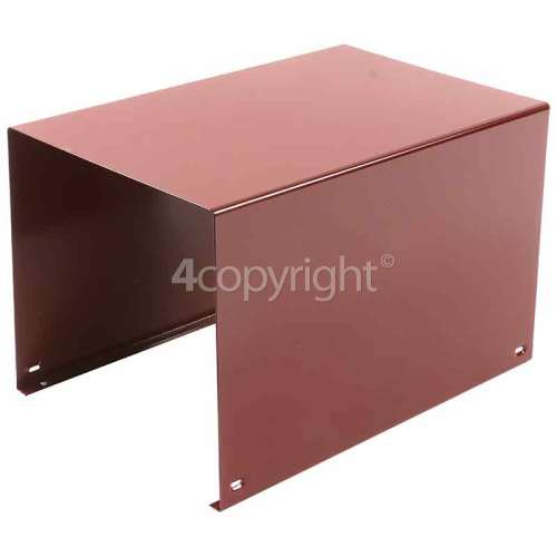 Rangemaster 9285 110 CRANBERRY/CHROME Upper Chimney Craneberry