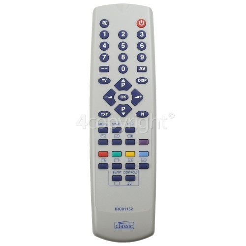 Sanyo MT1297 Compatible TV Remote Control ( IRC81152 ) = =COM3918, MT1297