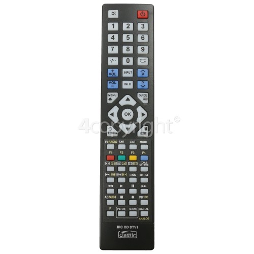 Bush LY2211WCW Compatible TV Remote Control