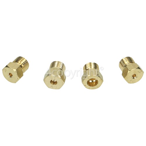 Whirlpool Set Of Nozzles - Lpg Gas Injector