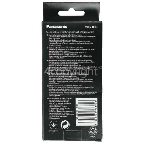 Panasonic WES4L03 Shaver Cleaning & Charging System Detergent