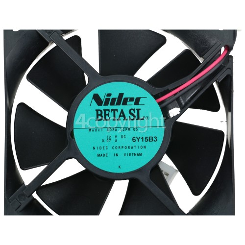 Sharp SJF77PC-BE Refrigerator Fan Motor : NIDEC 6Y15B3