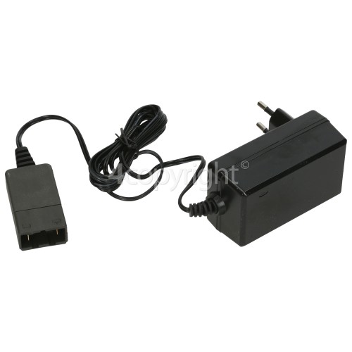 Flymo EasiCut 500 Cordless 24V EU/SA Battery Charger Input 100v To 240v Output Max 31v 0.3A