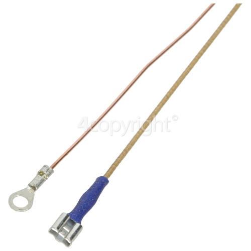 Indesit ID60G2NUK Grill Thermocouple With One Tag End & One Ring Fit : 740mm