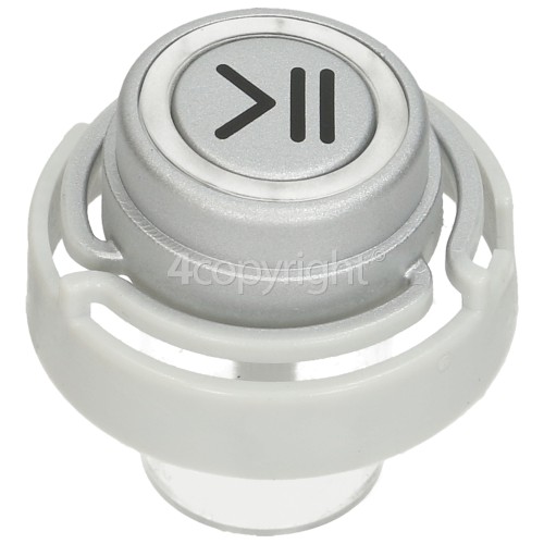 Ariston Start / Pause Push Button - Silver