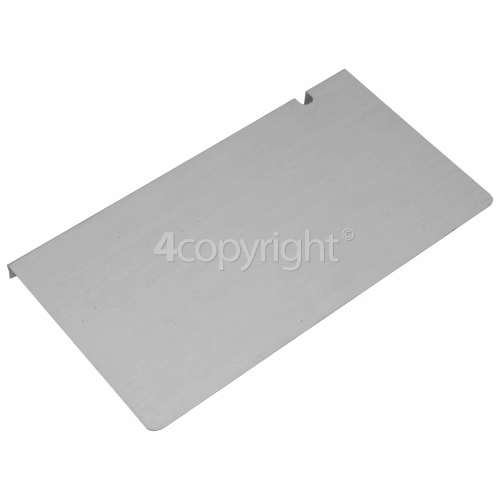 Rangemaster 6304 CH90 Electric black/brass badge Separator Zinc Plated