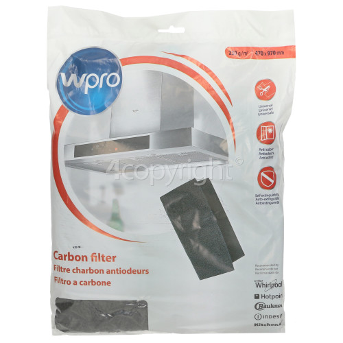 Indesit Universal FHO009 Carbon Filter ( 970x470mm)