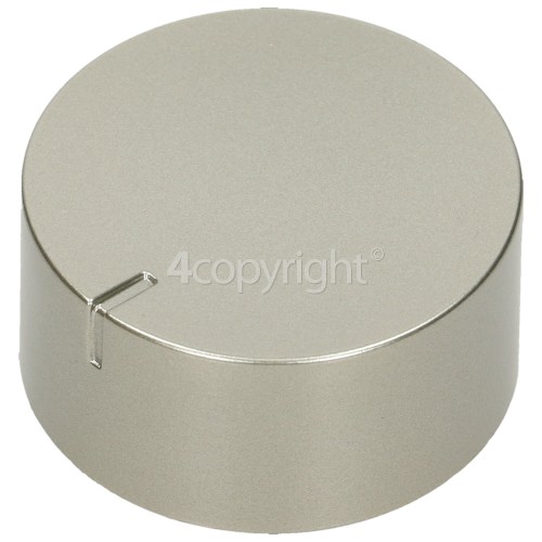Hoover Hob Burner Control Knob Silver hooverspares.co.uk