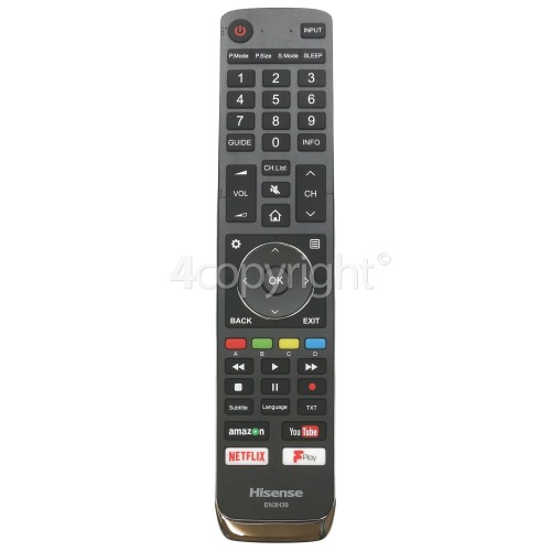 Hisense EN3H39 TV Remote Control