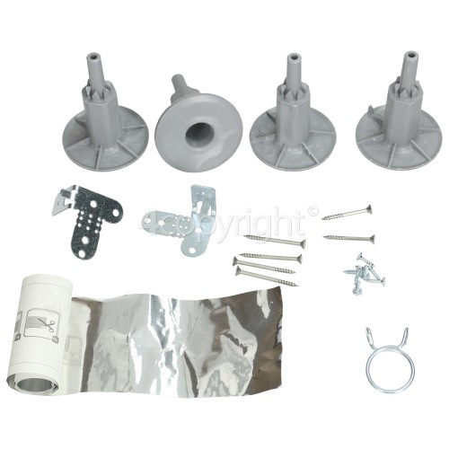 Beko Integrated Dishwasher Fixing Kit bekospares.co.uk