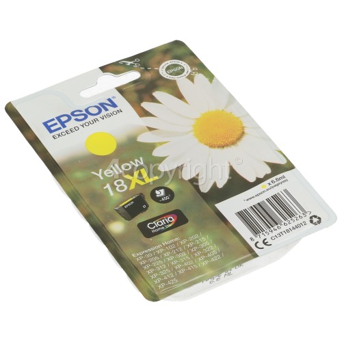 Epson Genuine T1814 Yellow High Capacity Ink Cartridge