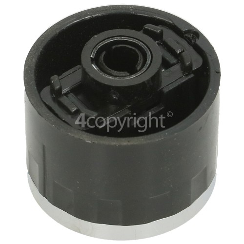 Beko Oven Control Knob Silver / Black bekospares.co.uk