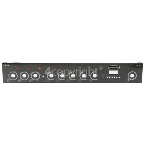 Rangemaster Control Panel Fascia - Chrome
