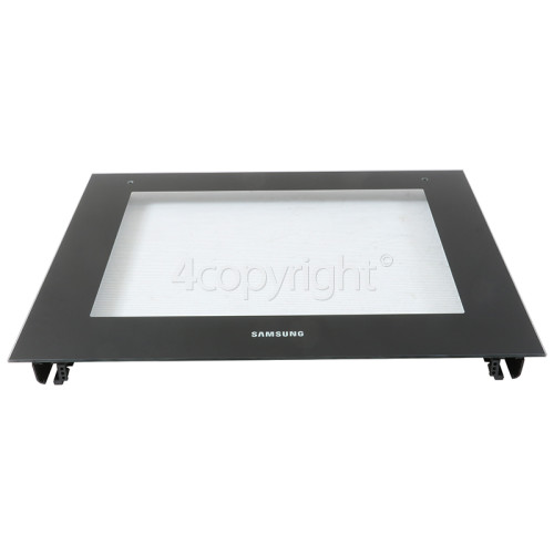 Samsung Main Oven Outer Door Glass - Black