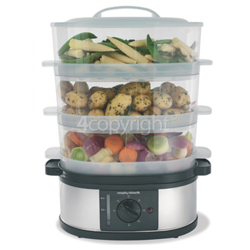 Morphy Richards 3 Tier Food Steamer Spares Parts Accessories For Your Household Appliances 4ourhouse Co Uk Morphy Richards 3 Tier Food Steamer Spares Parts Accessories For Your Household Appliances 4ourhouse Co Uk