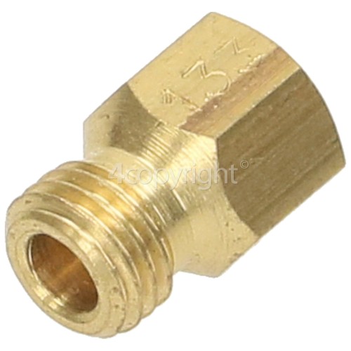 Rangemaster 8195 DF/NG IVORY & BRASS/BRUSHED NICKEL Injector 4KW Ng Ref- 07-000-126-133
