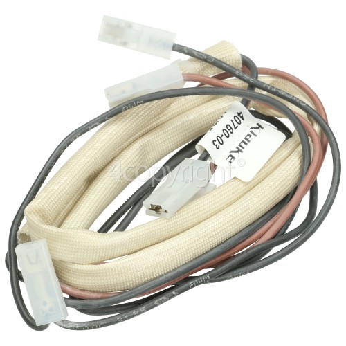 Rangemaster 91780 PROFESSIONAL PLUS 110 IND. BLACK Wire Assy Oven Light
