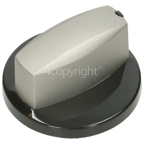Neff Hob Control Knob Silver / Black www.spares4neffuk.co.uk