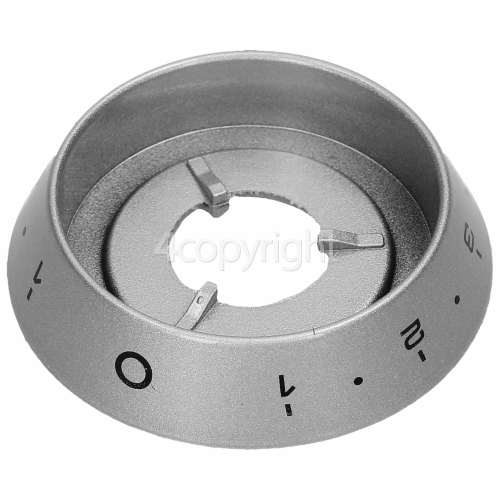 Hotpoint CH60DHKFS-E Grill Oven Control Knob Bezel - Silver