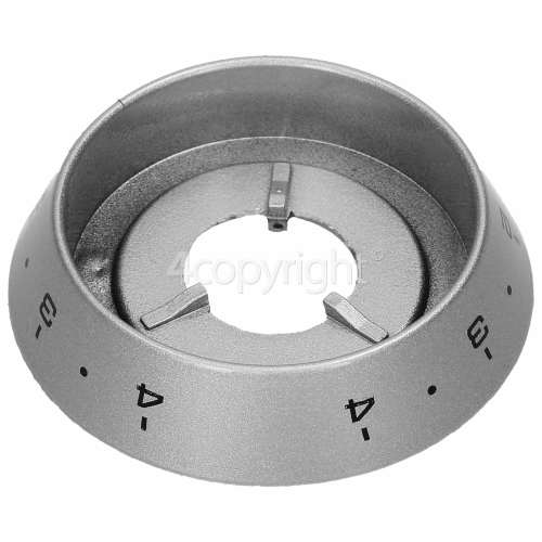 Hotpoint CH60EKW Grill Oven Control Knob Bezel - Silver