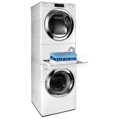 Hoover Universal Washing Machine & Tumble Dryer Stacking Kit With Sliding Shelf hooverspares.co.uk