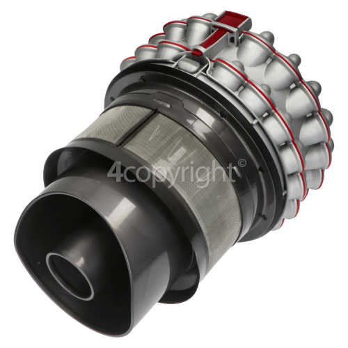 Dyson Satin Nickel/red Cyclone Assy | Spares, Parts \u0026 Accessories for your  household appliances | 4ourhouse.co.uk