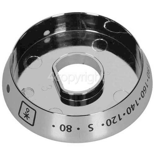 Belling 444444135 Main Oven Control Knob Bezel - Silver