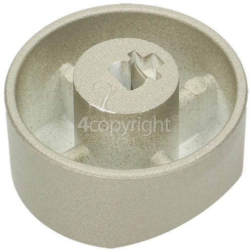 Candy CPG64SQGXME LPG Hob Burner Control Knob - Silver