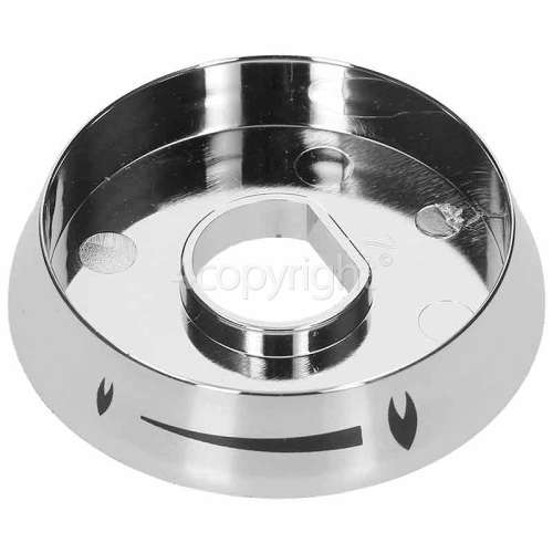 Belling 444444135 Gas Hob Control Knob Bezel - Chrome