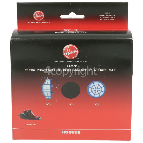 Hoover U87 Pre-Motor & Exhaust Filter Kit