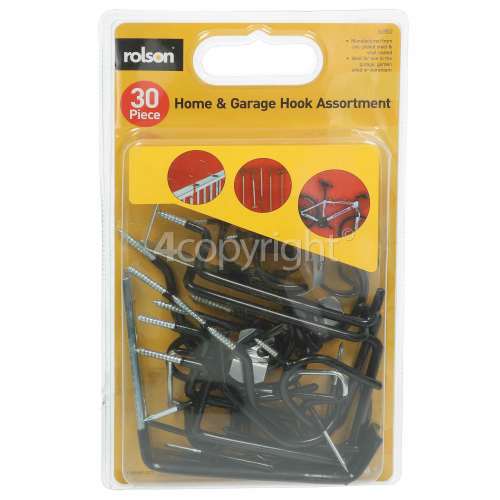 Rolson Home & Garage Hook Set