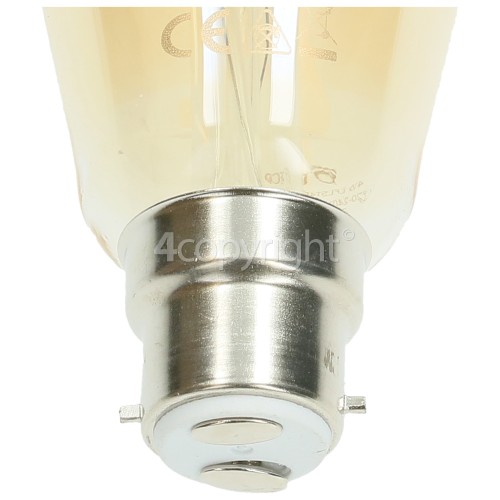 TCP BC/B22 LED Filament ST64 Vintage Lamp (Very Warm White)