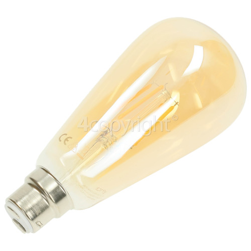 TCP BC/B22 LED Filament ST64 Vintage Lamp (Very Warm White)