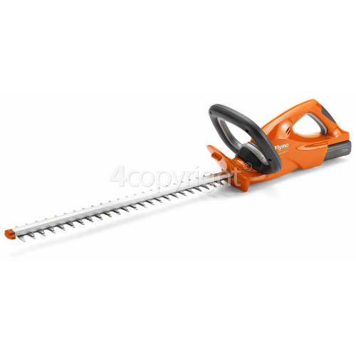 flymo hedge trimmer battery