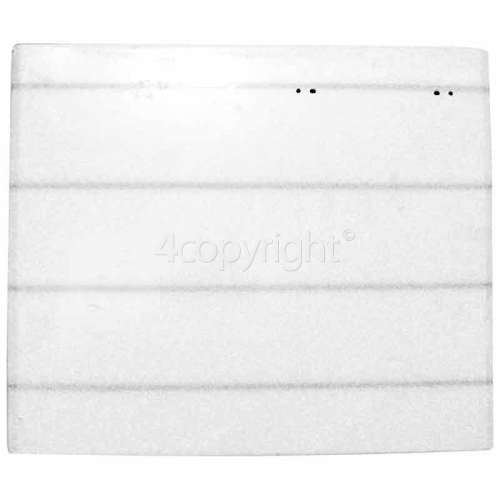 Rangemaster 7278 90 DF NG FSD stainless steel SD L/H Main Oven Outer Door