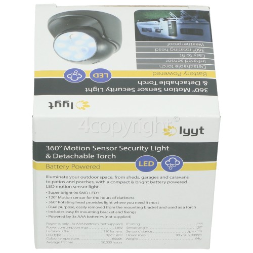 SMD LED Wireless Motion Sensor Light