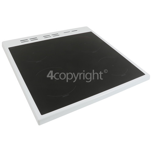 Blomberg Hob Top Assembly - White | www.BlombergParts.co.uk