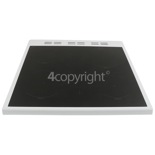 Blomberg Hob Top Assembly - White | www.BlombergParts.co.uk