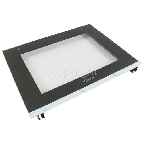 Candy FCP686KX Main Oven Outer Door Glass