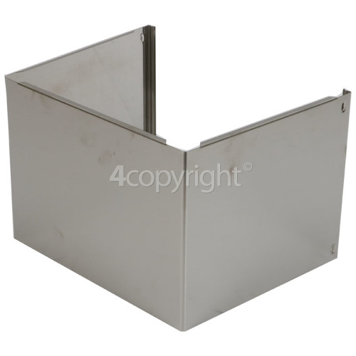 Rangemaster 6933 100 HOOD Electric stainless steel/glass (6933) Upper Chimmey