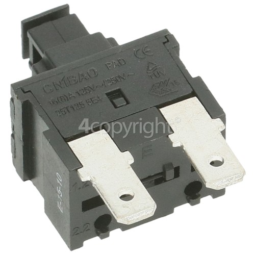 Electrolux Push Button / On/Off Switch : 2Tag (Sq)