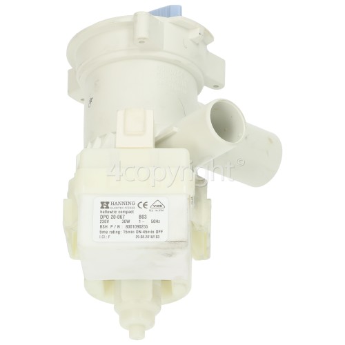 Siemens Drain Pump Assembly : Hanning DPO 20-067 30W