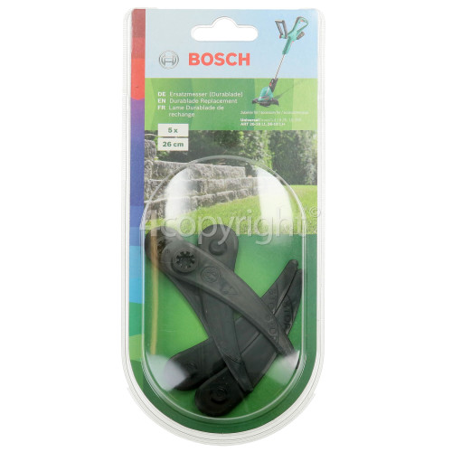 Bosch 26cm Durablade Trimmer Blades (Pack Of 5)