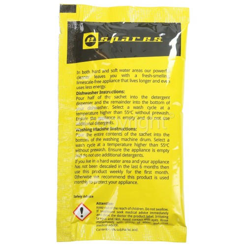 Candy SYLENA18TB ESpares Limescale And Detergent Remover